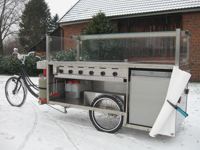 Grillfahrrad mit gasgrill 200