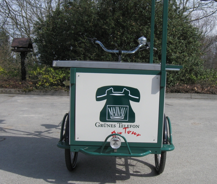 Insel Mainau Werbefahrrad xxl