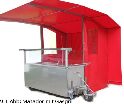 Dach W�rstchengrill 