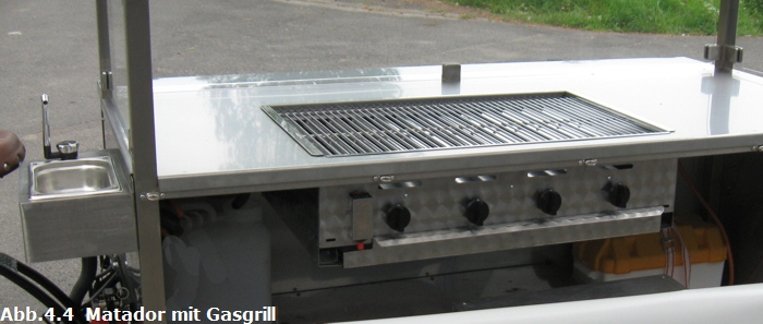 Gasgrill Fahrrad 700